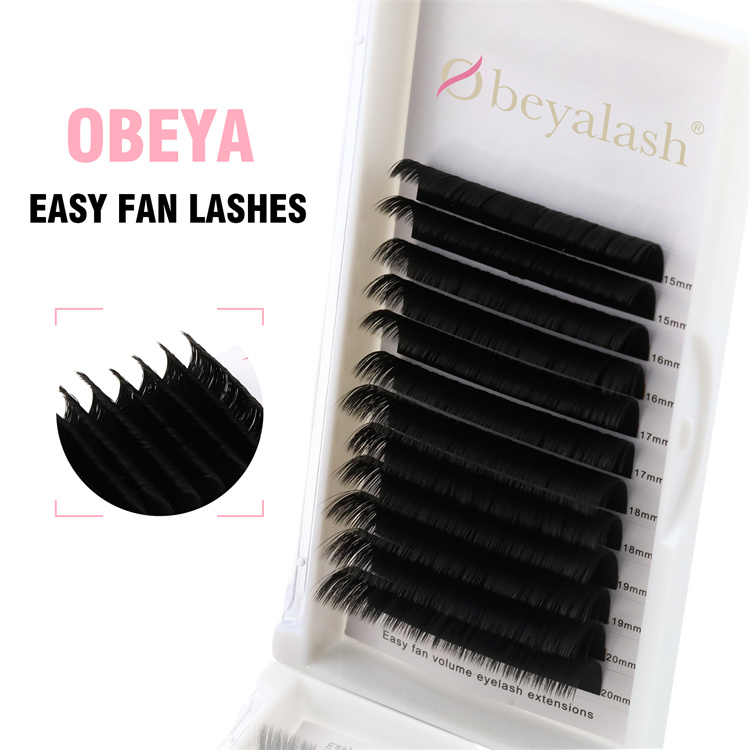 Long length Easy fan volume lashes eyelash extensi...